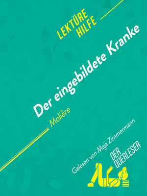 cover image of Der eingebildete Kranke von Molière Lektürehilfe